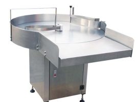 Rotari Dynamig Unscrambler Botel Llawn Awtomatig Worktable2